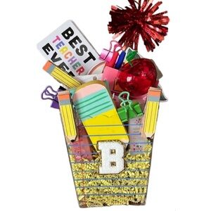 TEACHER GIFT BASKET OF GOODIES ALL NEW TEACHER APPRECIATION DAY LOVE MY TEACHER